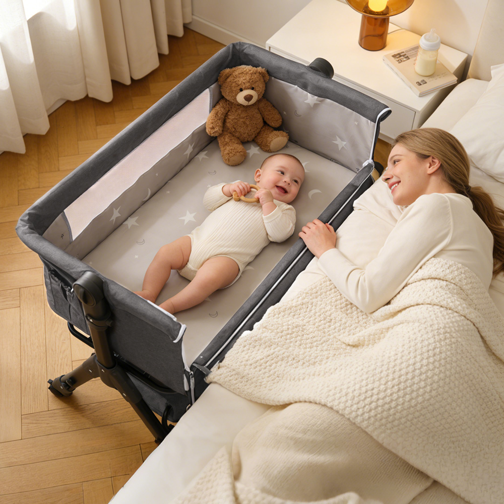 Baby Nursery Trolley - Baby Bassinet 3 in 1 Baby