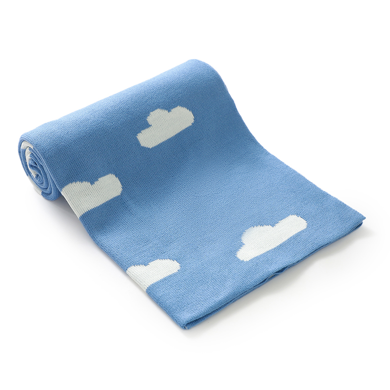 White Clound Knitted Baby Blan - Baby Nursery Trolley 评论和价格