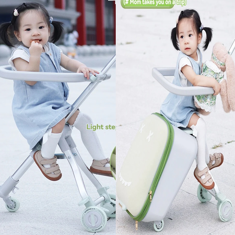 Children's Luggage Case Can Ri - Baby Nursery Trolley 评论和价格