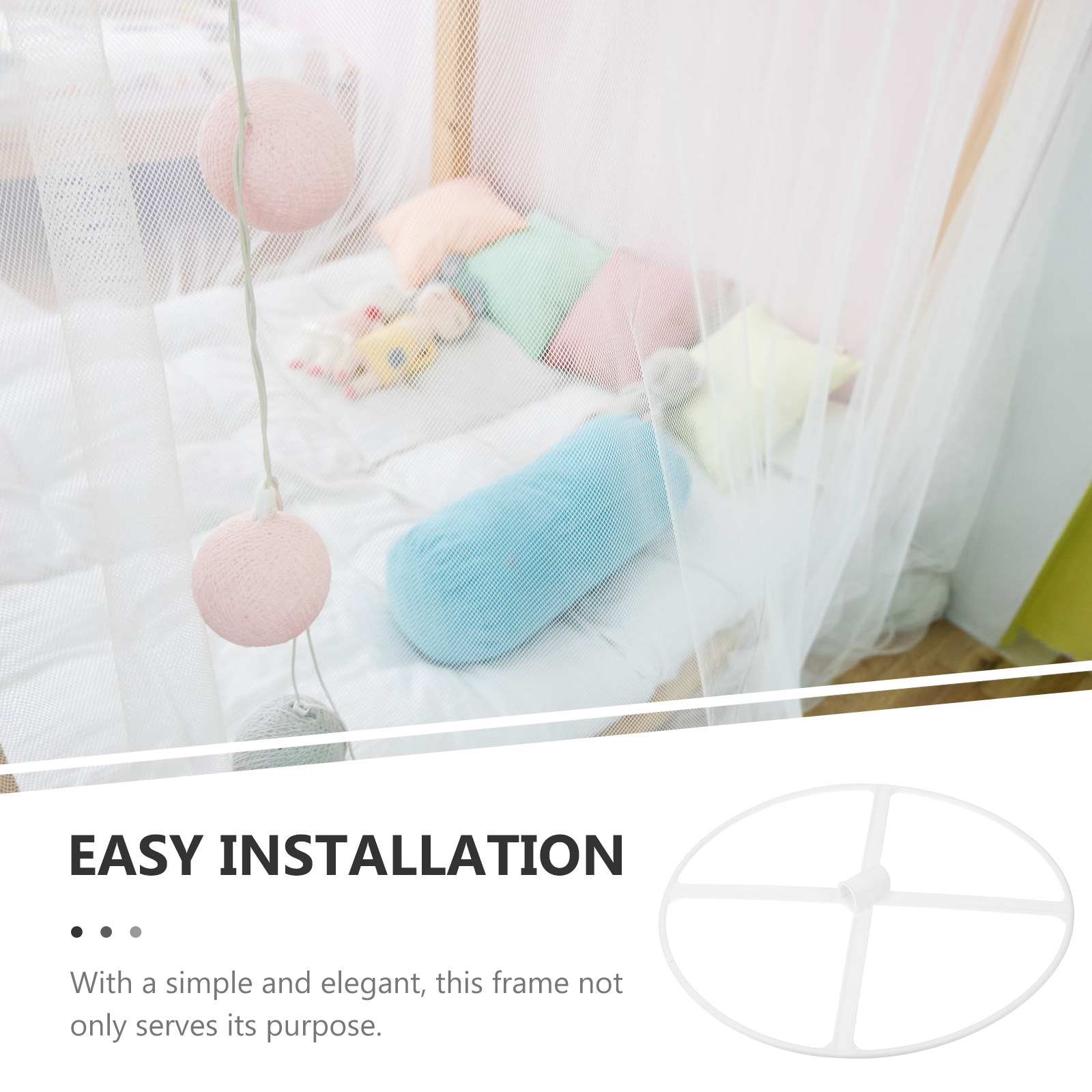 Universal Baby Bed Net Frame C - Baby Nursery Frames 评论和价格