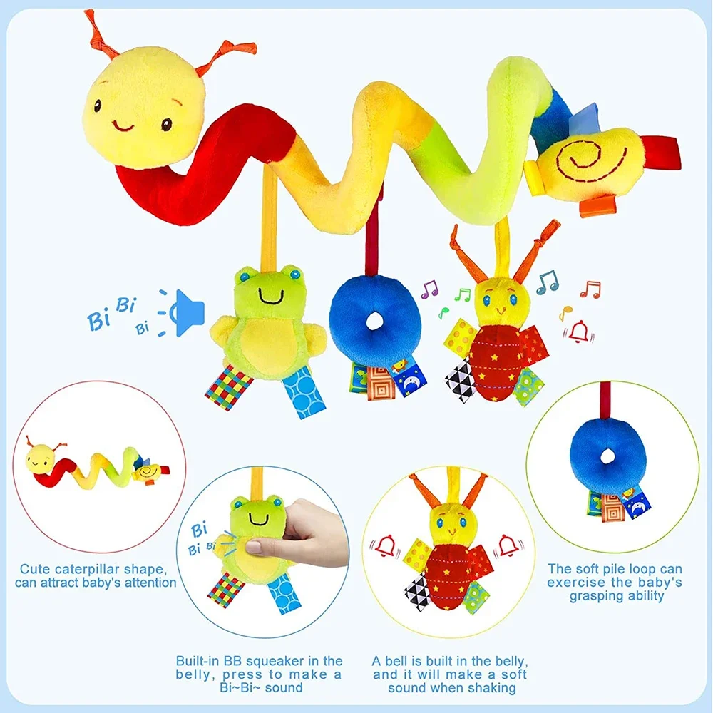 Spiral Stroller Toys Newborn P - Baby Nursery Trolley 评论和价格