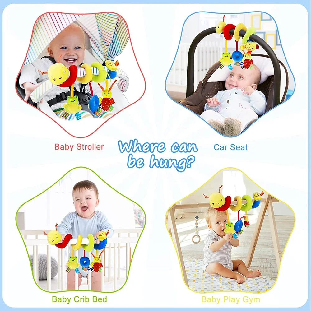 Spiral Stroller Toys Newborn P - Baby Nursery Trolley 评论和价格