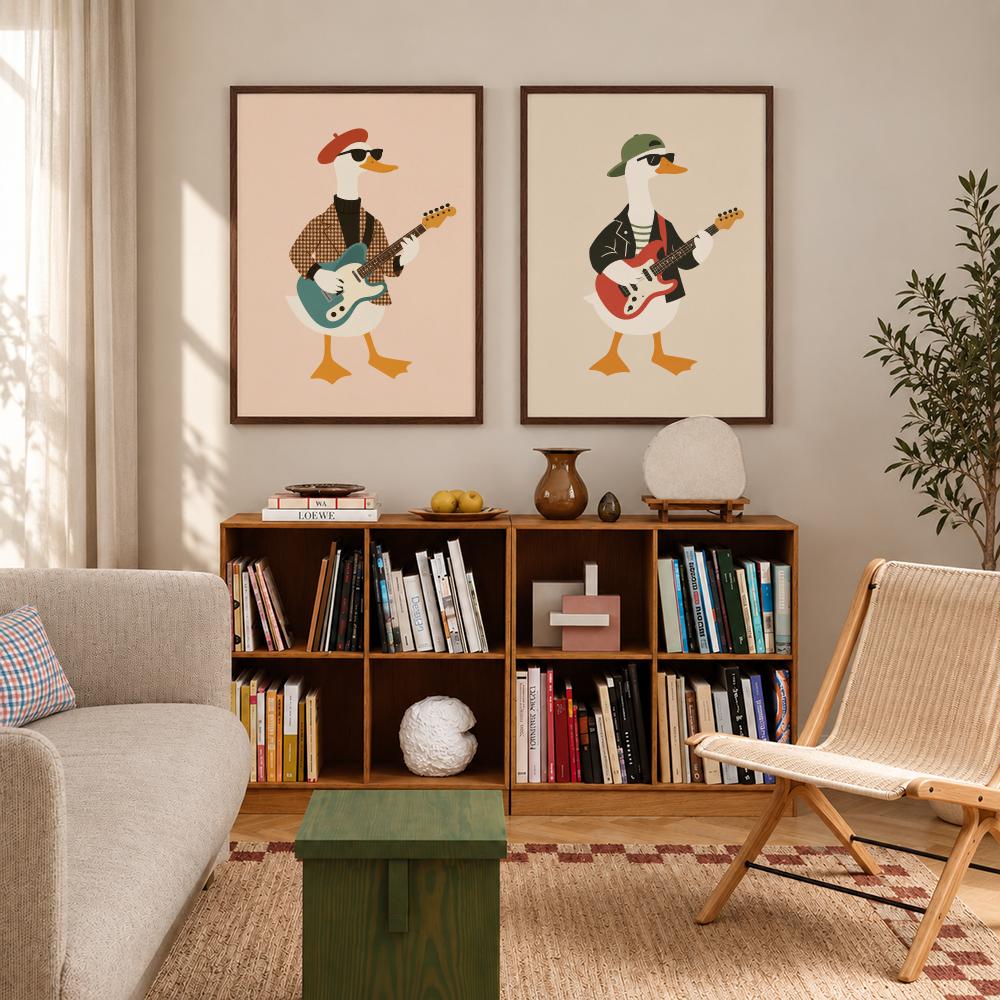 Cool Rocker Duck Wall Art Baby - Baby Nursery Boy 评论和价格