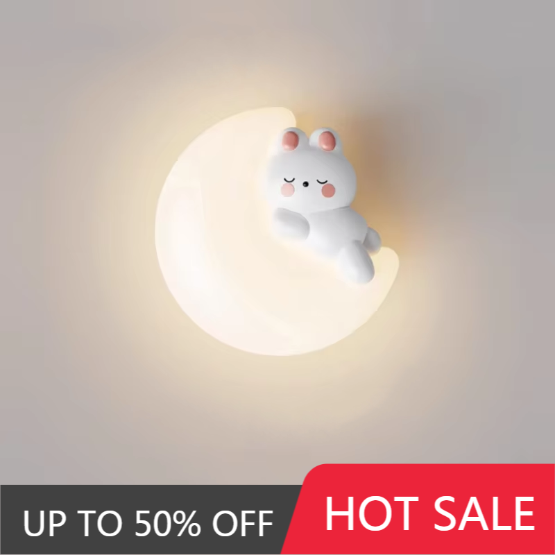 Cute Children's Room Bedside W - Baby Nursery Wall Lights 评论和价格