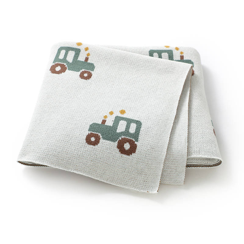 Baby Blankets Cotton Super Sof - Baby Nursery Trolley 评论和价格