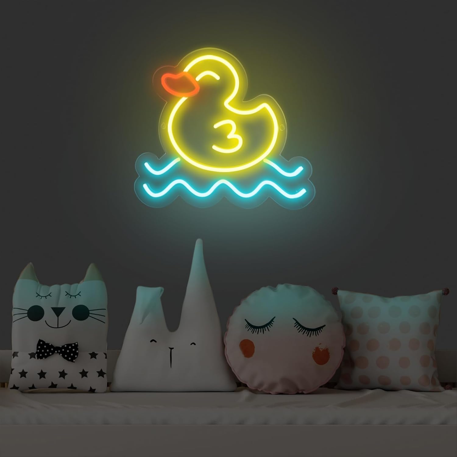 Duck  Neon Sign LED Wall Art U - Baby Nursery Wall Lights 评论和价格