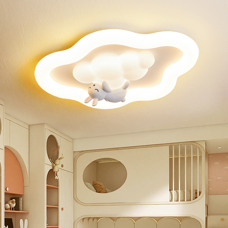 French Creamy Cloud Ceiling Li - Baby Nursery Light Fixture 评论和价格