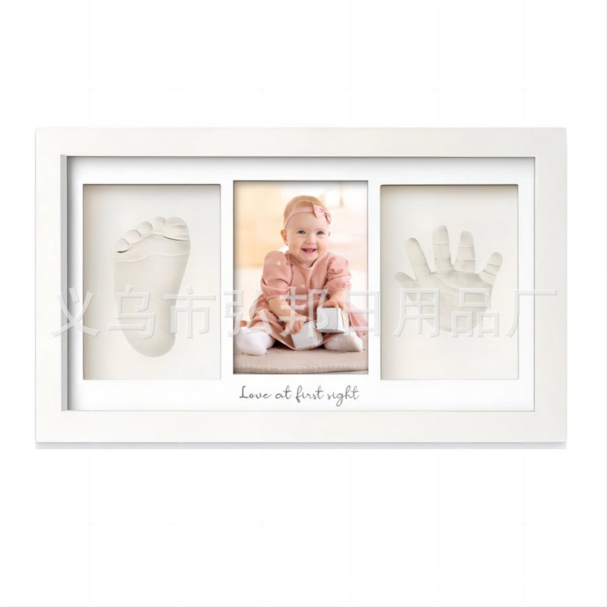Y69A Baby Handprint & Footprin - Baby Nursery Frames 评论和价格